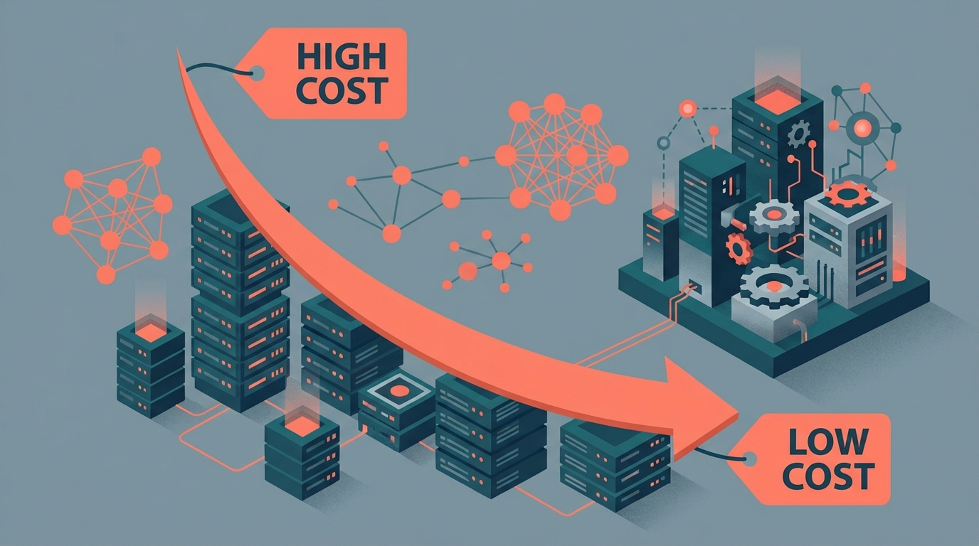 The Model Price Collapse: What to Build Now That You Couldn't Six Months Ago